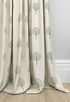 Emily Bond Yew Tree, Fern - Made to Measure Curtains